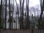 Im Wald von St. Martin Latem steht eine merkwürdige Kirche. 2009-12-09 10:33:51