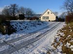 Unsere Einfahrt an einem sonnigen Wintertag 2009-12-28 11:41:05